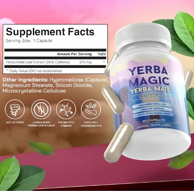 Miniatura 3 de YERBA MAGIC X 60 CAPSULAS